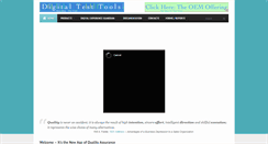 Desktop Screenshot of digitaltesttools.com